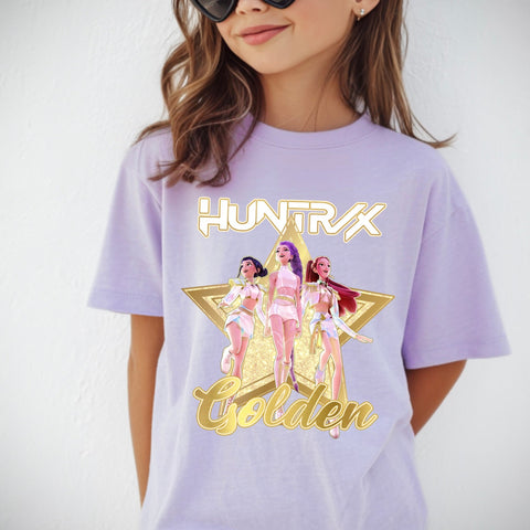 K Pop Huntrix Golden - Youth Tshirt